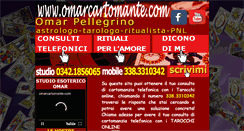 Desktop Screenshot of omarcartomante.com